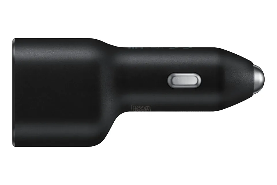 Samsung Duální autonabíječka 40W (USB,USB-C) Black