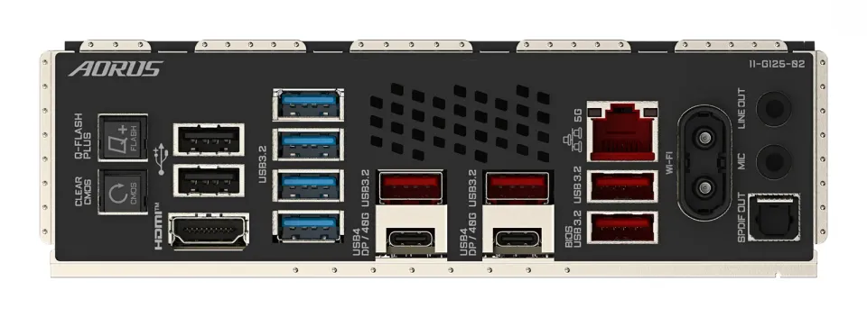 GIGABYTE MB Sc AM5 X870E AORUS MASTER, AMD X870, 4xDDR5, 2xHDMI, 2xUSB4, WiFi