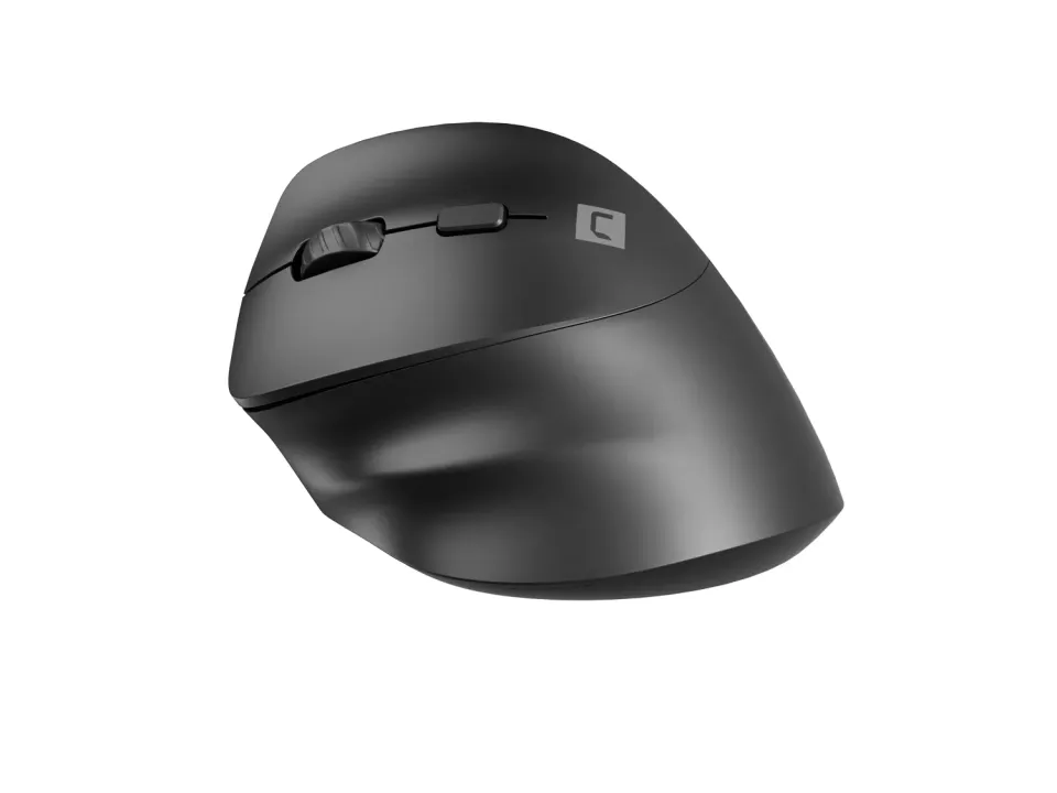 Natec CRAKE 2/Kancelářská/Optická/Pro leváky/2 400 DPI/USB+BT/Černá