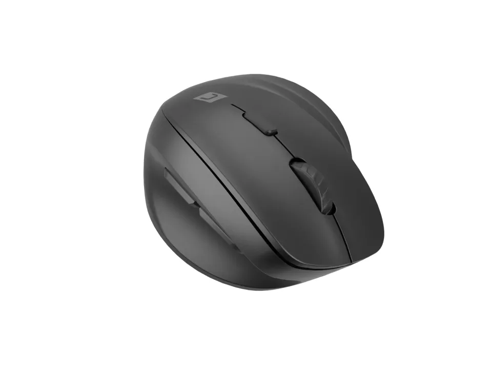 Natec CRAKE 2/Kancelářská/Optická/Pro leváky/2 400 DPI/USB+BT/Černá