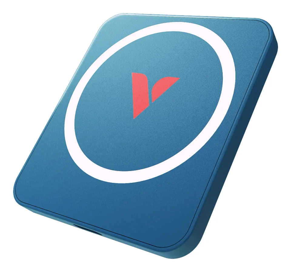 VERBATIM externí SSD SnapBack Magnetic 2TB, USB 3.2 Gen 2x2, (R:2000/ W:1800MB/s), modrá
