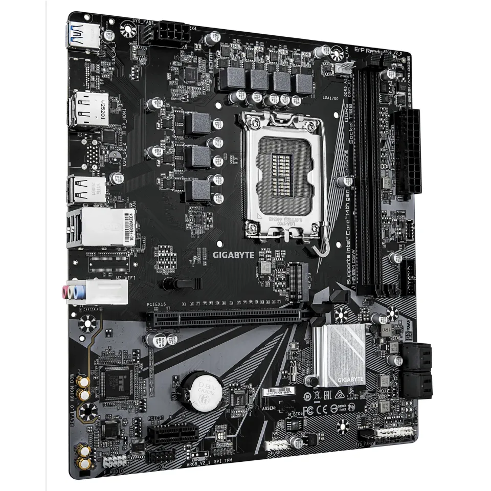 GIGABYTE MB Sc LGA1700 H610M D3W, Intel H610, 2xDDR5, 1xDP, 1xHDMI, mATX