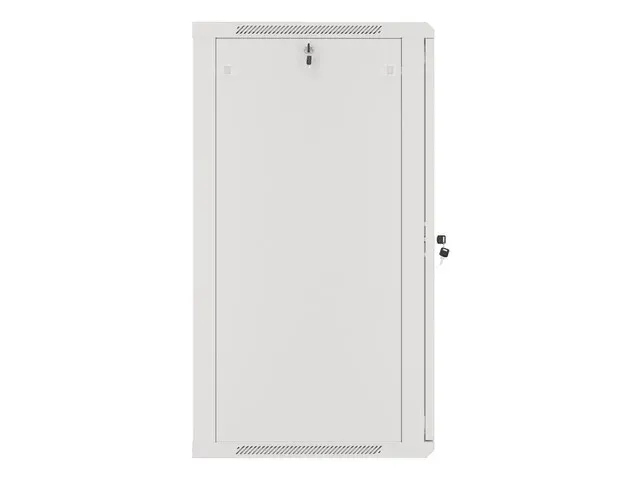LANBERG 19" RACKOVÁ SKŘÍŇ PRO MONTÁŽ NA STĚNU 22U/600X600 (FLAT PACK) S PROSKLENÝMI DVEŘMI ŠEDÁ V2