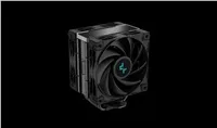 DEEPCOOL CPU Chladič AK400 ZERO DARK PLUS, 2x120mm, LGA1851, AM5, černá