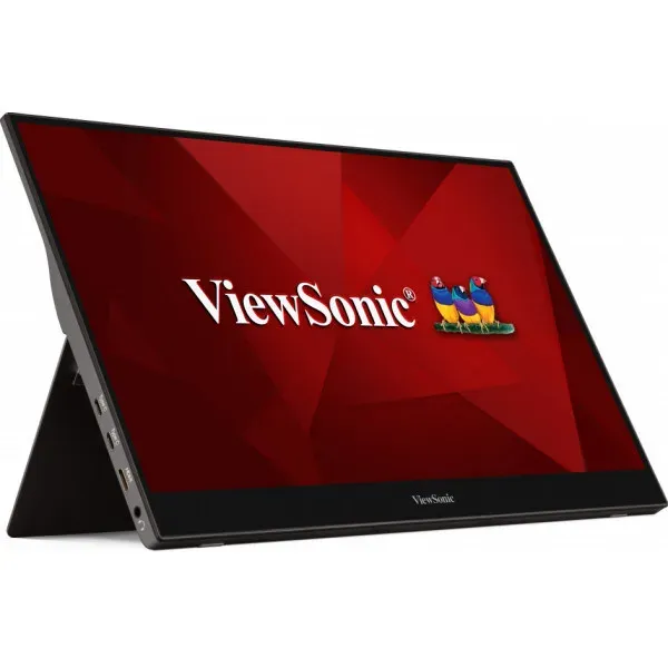 ViewSonic TD1655 - přenosný/ 15,6" Touch/ IPS/ 16:9/ 1920x1080/ 6,5ms/ 250cd/m2/ miniHDMI/ 2xUSB-C/ integ. stojan/ repro