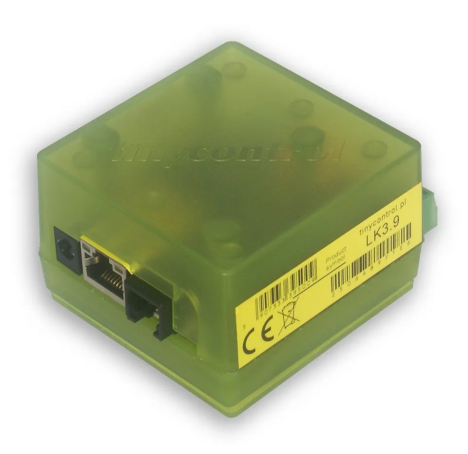 TINYCONTROL LAN ovladač s relé v3.9 (LK3.9)
