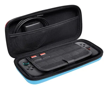TRUST Pouzdro pro Nintendo Switch GXT1251RB HARDCASE SWITCH 2, červeno-modrá