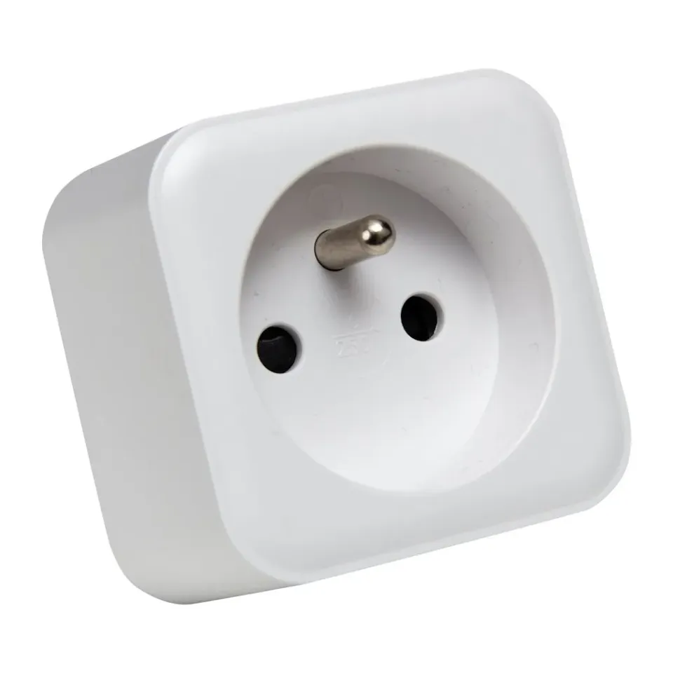 Xtend Home set 2x chytrá interní zásuvka, měření příkonu, správné spínání fáze, Tuya