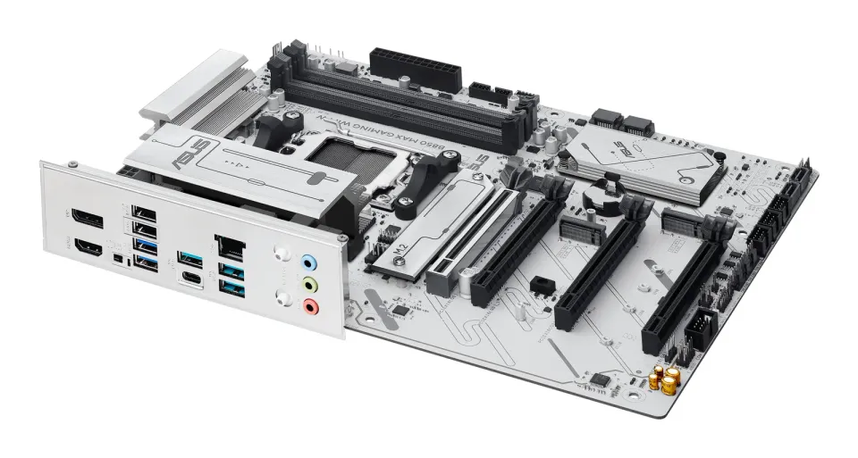 ASUS MB Sc AM5 B850 MAX GAMING WIFI W, AMD B850, 4xDDR5, 1xDP, 1xHDMI, WiFi, ATX