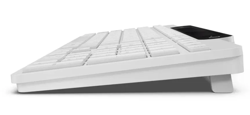 Lenovo 800 Self-Charging Bluetooth Keyboard - CZ / SK, bílá