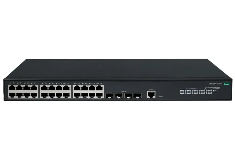 HPE Networking CW 2050 20p 10/100/1000BASE-T 4p Smart Rate 1/2.5GbE 4p SFP 1G/2.5G Switch