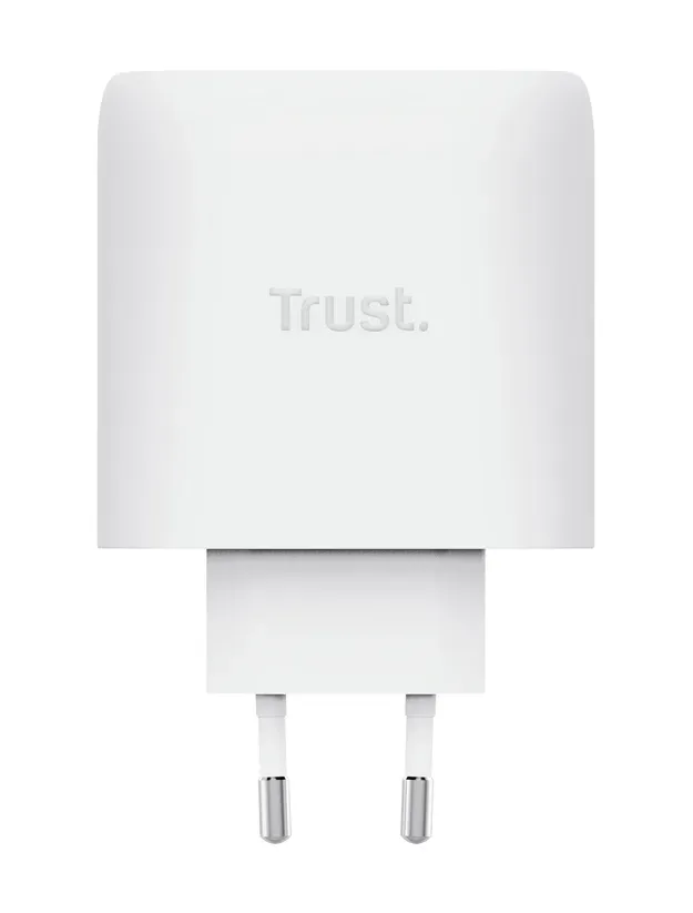 TRUST GaN Nabíječka MAXO 65W, 3xUSB-C,1xUSB-A, bílá