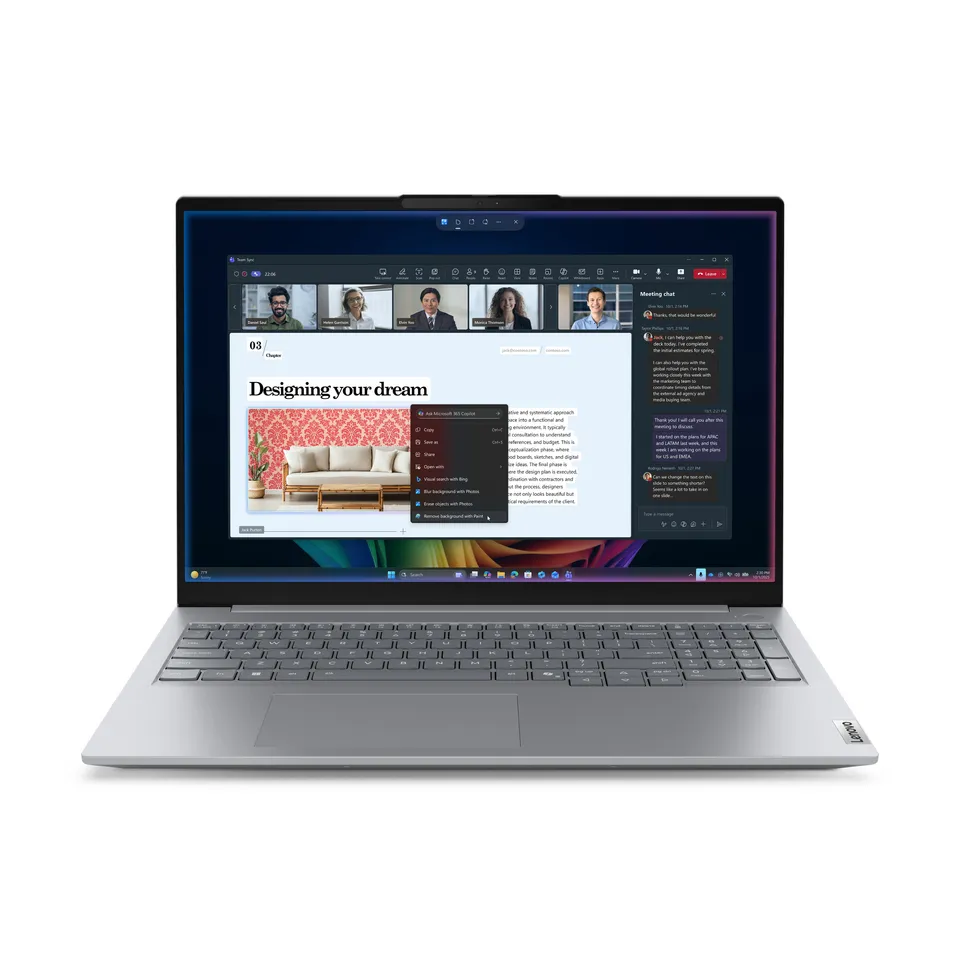 Lenovo ThinkBook 16 G9 Intel Core Ultra 7 355/32GB/512GB SSD/16" WUXGA/3y Carry-in/Win11 Pro