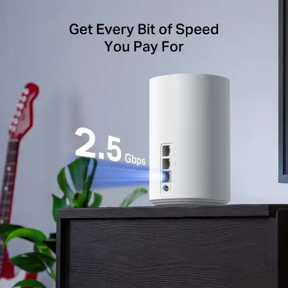 MERCUSYS Halo E27BE(2-pack) WiFi7 Mesh (BE3600,2,4GHz/5GHz,1x2,5GbELAN/WAN,2xGbELAN/WAN)