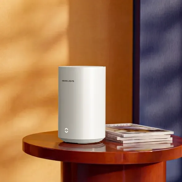 MERCUSYS Halo E27BE(2-pack) WiFi7 Mesh (BE3600,2,4GHz/5GHz,1x2,5GbELAN/WAN,2xGbELAN/WAN)