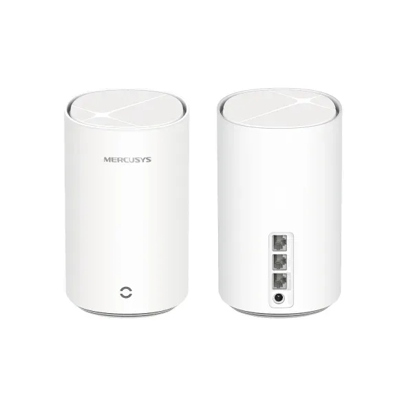 MERCUSYS Halo E27BE(2-pack) WiFi7 Mesh (BE3600,2,4GHz/5GHz,1x2,5GbELAN/WAN,2xGbELAN/WAN)