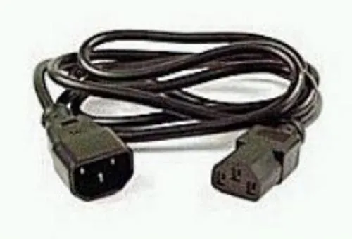 Kabel síťový 220V/230V, 5.0m prodlužovací 5m (PC koncovky)