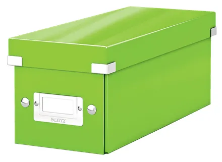 LEITZ Krabice na CD Click&Store, zelená