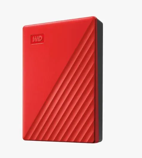 WD My Passport portable 4TB Ext. 2.5" USB3.0 Red