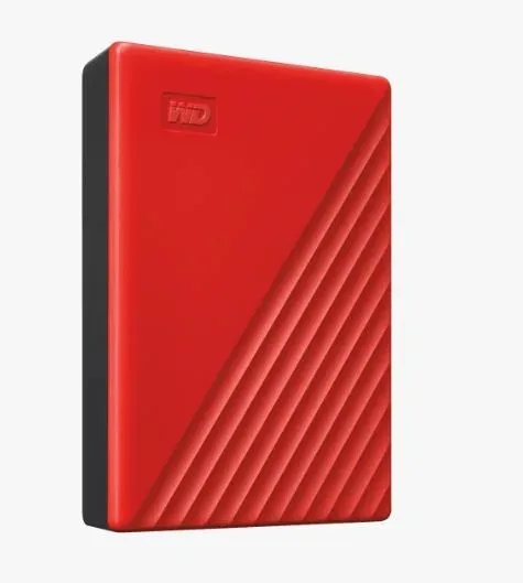 WD My Passport portable 4TB Ext. 2.5" USB3.0 Red