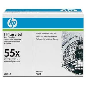 HP CE255X černý toner č.55X velký black 12500 stran (LJ P3015, PRO 500 521DN, M521)