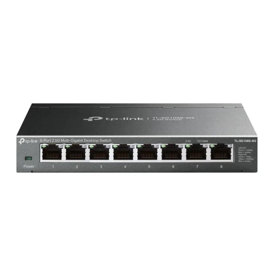 TP-Link TL-SG108S-M2 8x2,5Gb Desktop switch