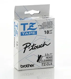 Brother - TZe-CL4, čistící kazeta 18mm