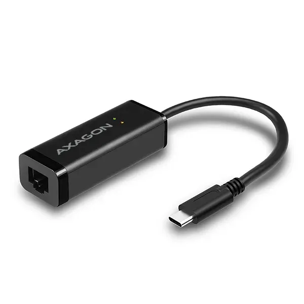 AXAGON ADE-SRC, USB3.1 Type-C - externí Gigabit Ethernet adaptér, auto install