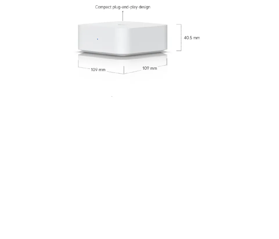 Ubiquiti UPL-Port-W UniFi Play PoE Audio Port, bílá