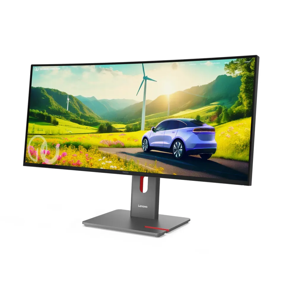 Lenovo LCD P34wd-40 34" 3440x1440 IPS zakřivený/6ms/350cd/2000:1/Repro/HDMI/2xDP