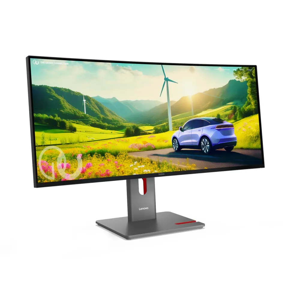 Lenovo LCD P34wd-40 34" 3440x1440 IPS zakřivený/6ms/350cd/2000:1/Repro/HDMI/2xDP