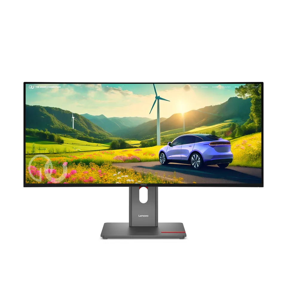 Lenovo LCD P34wd-40 34" 3440x1440 IPS zakřivený/6ms/350cd/2000:1/Repro/HDMI/2xDP