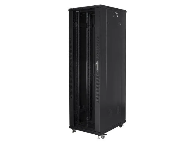 LANBERG Volně stojící skříň 19" 42U/600X1000 (v rozloženém stavu) černá (RAL9004