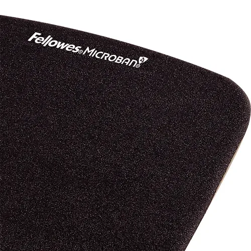 Fellowes podložka pod myš a zápěstí PlushTouch černá