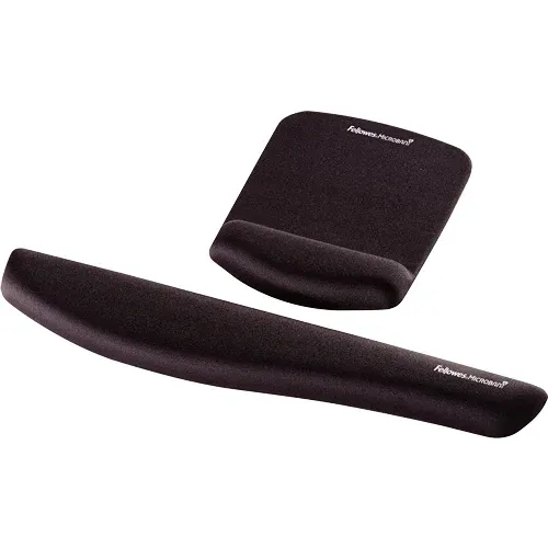 Fellowes podložka pod myš a zápěstí PlushTouch černá