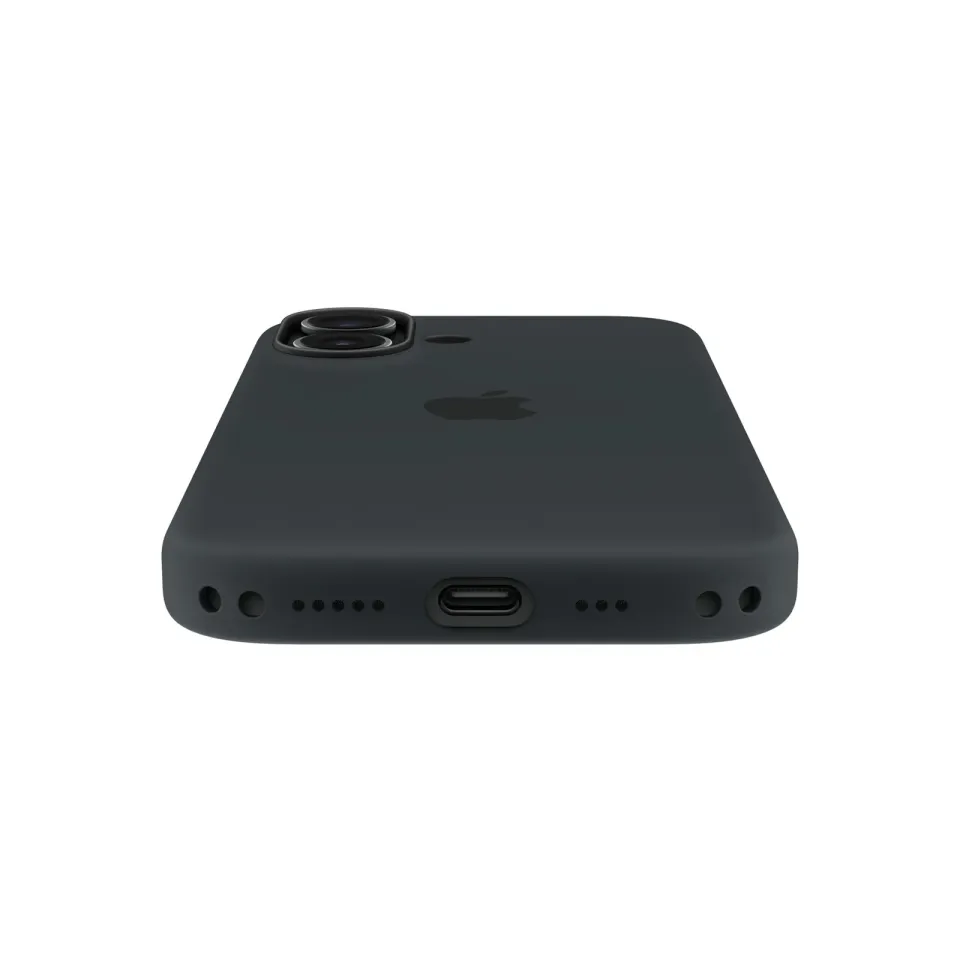 iPhone 17 Silicone Case with MagSafe - Black / SK