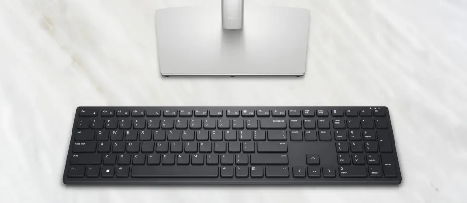 Dell KB500/Bezdrátová USB/US layout/Černá