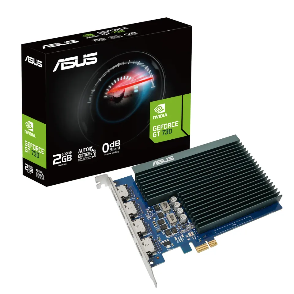 ASUS VGA NVIDIA GeForce GT 730 2G, 2G GDDR5, 4xHDMI