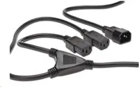 PREMIUMCORD Kabel napájecí 230V prodlužovací Y - 1xM/2xF