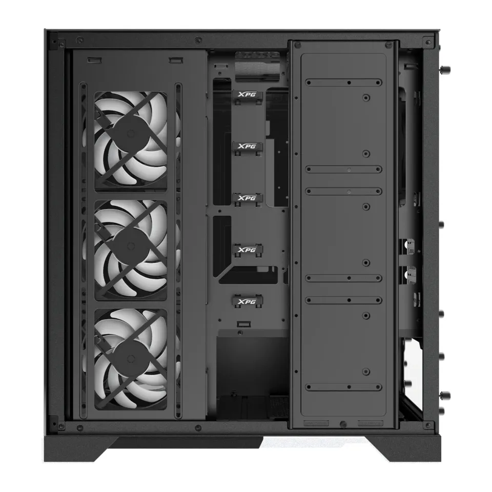ADATA XPG case INVADER X Mid-Tower, bez zdroje, 5x 120mm Fan, Černá
