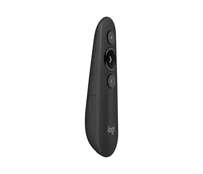 Logitech prezentér Wireless Presenter R500s, dosah 20m, bluetooth, grafitový