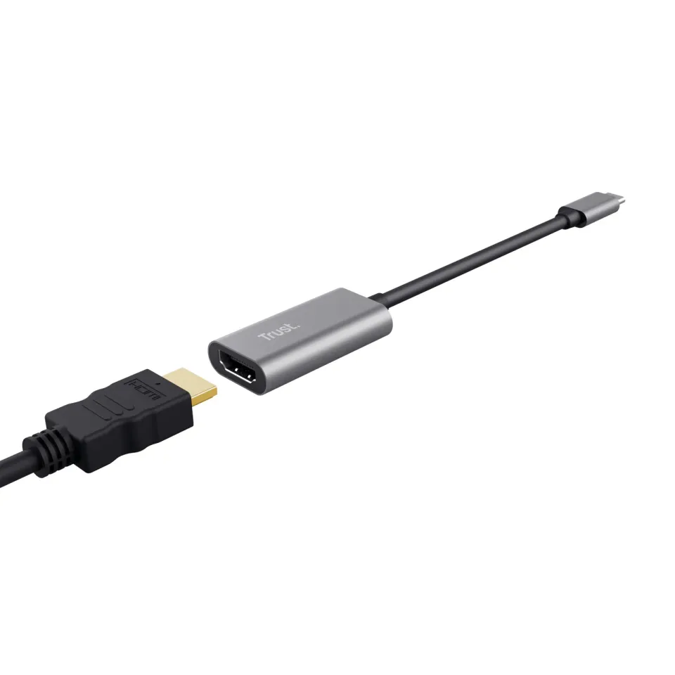 TRUST adaptér DALYX, USB-C na HDMI, 20cm