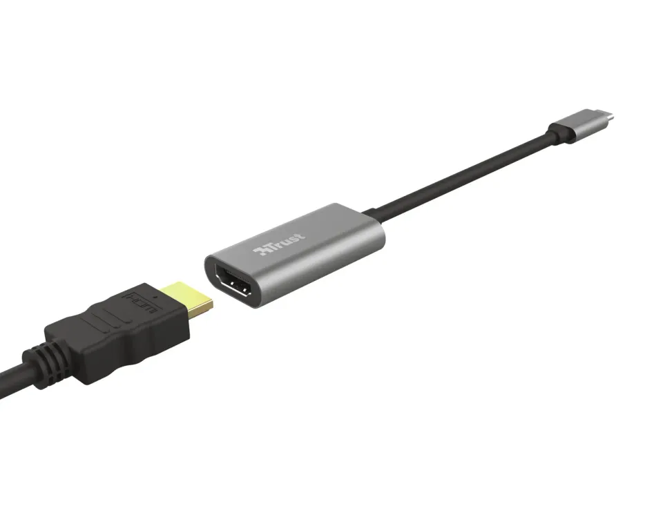 TRUST adaptér DALYX, USB-C na HDMI, 20cm
