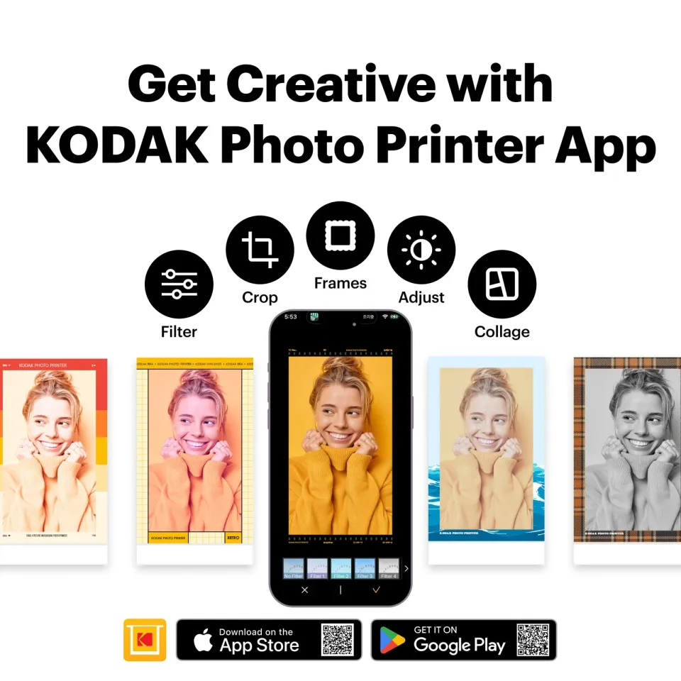 KODAK přenosná tiskárna Mini 2 Retro P210R růžová