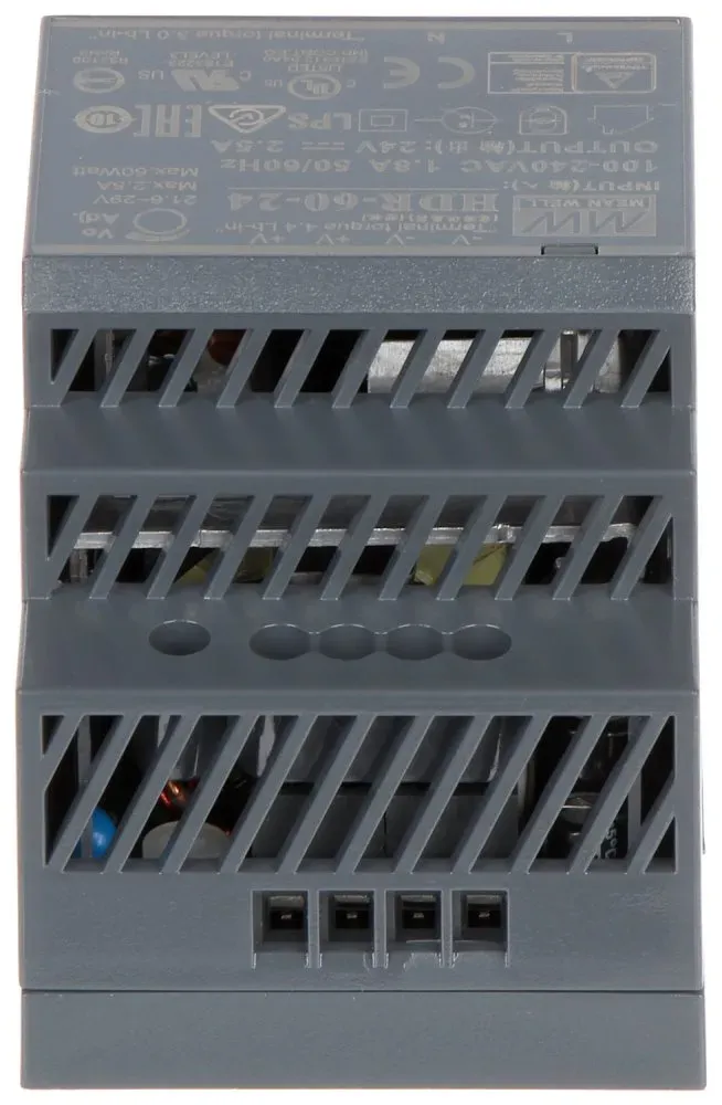 Hikvision DS-KAW60-2N - DIN zdroj 24VDC pro DS-KAD706/706-S/704