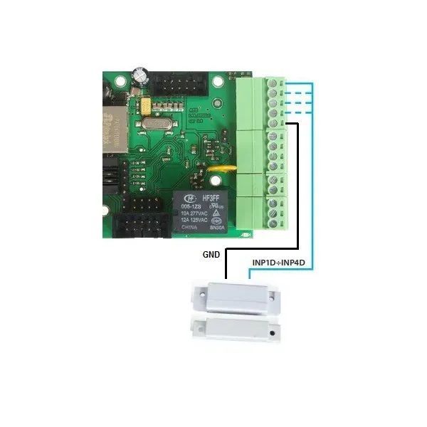 TINYCONTROL čidlo otevření dveří/okna pro LAN ovladač LK3 a LK4