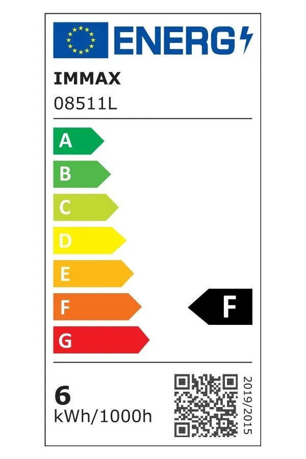 IMMAX RING venkovní LED osvětlení nástěnné, 6W, 340lm, IP65, antracit