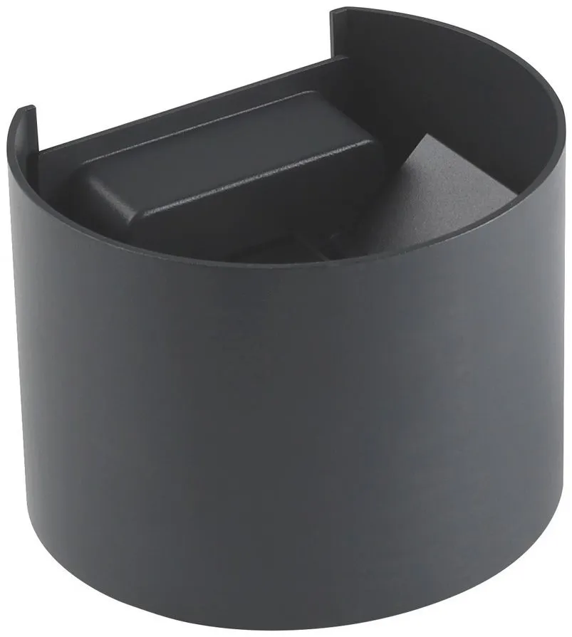 IMMAX RING venkovní LED osvětlení nástěnné, 6W, 340lm, IP65, antracit