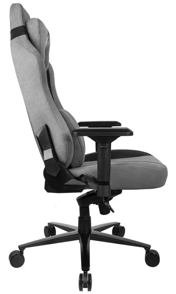 AROZZI herní židle VERNAZZA Supersoft Fabric Anthracite/ tmavě šedá
