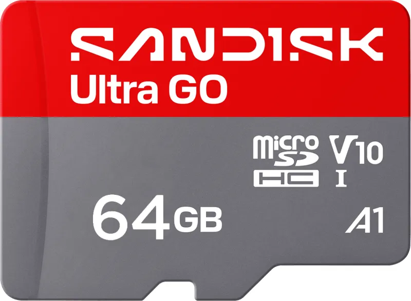 SanDisk Ultra GO microSDHC UHS-I Card 64GB MicroSD 140MB/s Read Full HD video